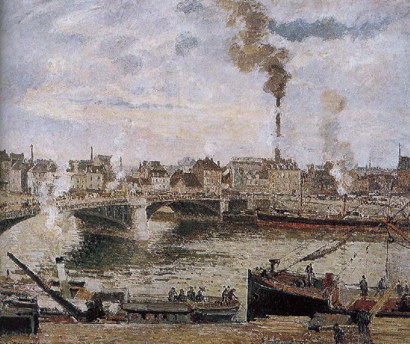Camille Pissarro Bridge oil painting picture